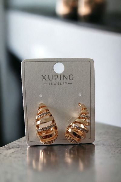 ESMERAY STEEL Luxury Hoop Earrings - Superior Steel Xuping