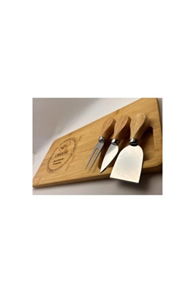 Quakkco Bamboo Cheese Cutting Presentation Board
