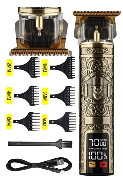 Ipone Bigboss Saç-sakal Tıraşı Için Özel Tasarlanmış Tüy Kısaltma Kişisel Bakım Tıraş Makinesi 0113