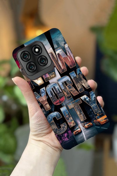 Reeder S71 Compatible Camera Protected New York Patterned Hd Printed Silicone...