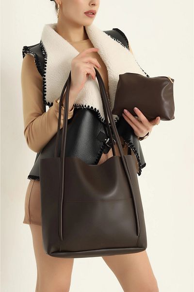 citycenterfashion Geantă de machiaj pentru femei Geantă de umăr cty-lbn-3427