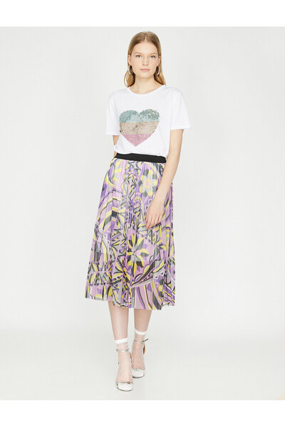 Koton Patterned Skirt