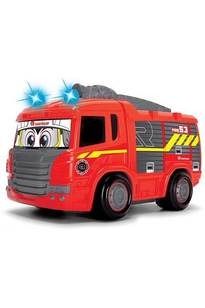 Dickie Toys Masina de pompieri Dickie Toys Happy Fire Truck cu telecomanda
