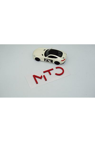 DK Tuning Logo-ul de scris pentru bagaje Mito Red ABS compatibil cu Alfa Romeo