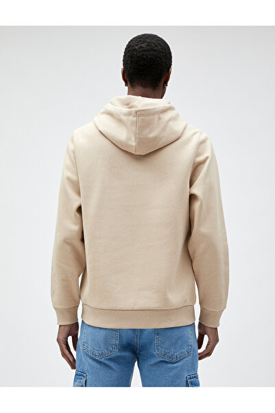 Koton Базовий світшот з капюшоном і довгим рукавом з кишенями