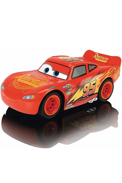 Dickie Toys Masina Dickie Toys Cars 3 Turbo Racer Lightning McQueen cu telecomanda