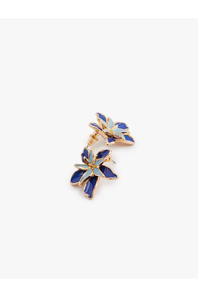 Koton Floral Earrings Medium Size