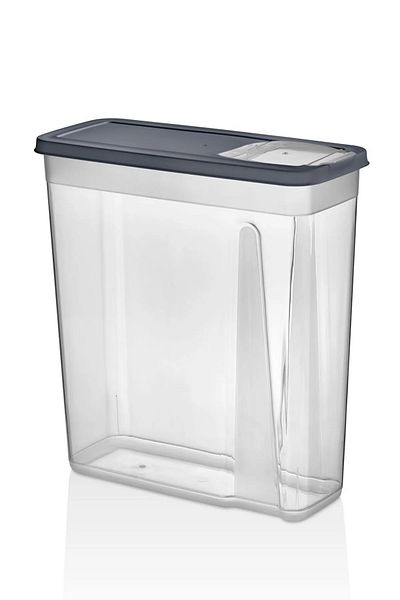 BRAVES Large Storage Container Sugar Bowl Salt Shaker Pulses Container 5.90 Lt Organizer In-Cabinet Organizer
