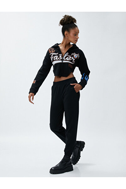 Koton Jogger Sweatpants Κανονική μέση