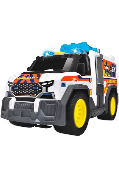Dickie Toys Masina de ambulanta Dickie Toys Medical Responder 30 cm cu lumini si sunete