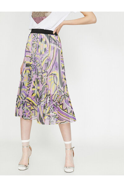 Koton Patterned Skirt