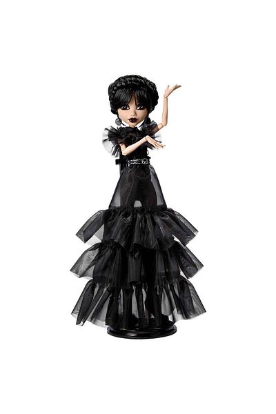 ToysAll فستان حفلة موسيقية للأطفال من Monster High Wednesday - HXJ03