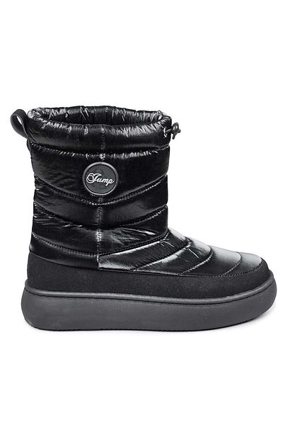 Kocamanlar Ayakkabı Jump 60112 - Unisex Kids Black Snow Boots