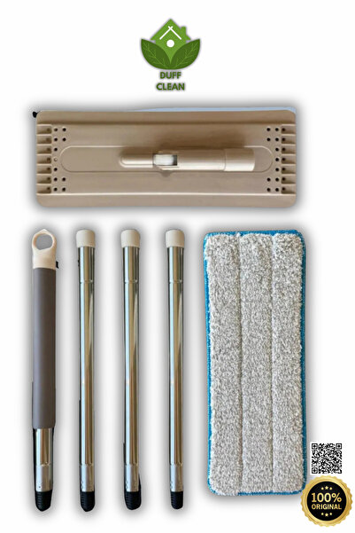 DUFF CLEAN Tablet Mop Komple Sap Set Sopa, Bez, Palet Takım