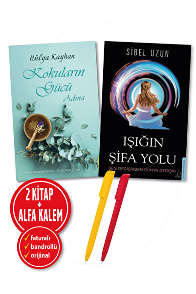 Destek Yayınları Kokuların Gücü Adına(Hülya Kayhan)+Işığın Şifa Yolu(Sibel Uz...