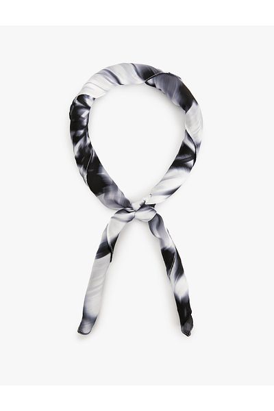 Koton Square Floral Patterned Scarf