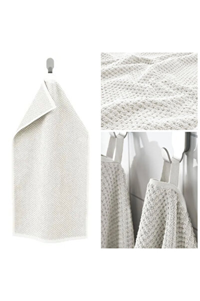 IKEA GULVIAL Beyaz 40x70 cm Yüksek Emici El ve Yüz Havlusu