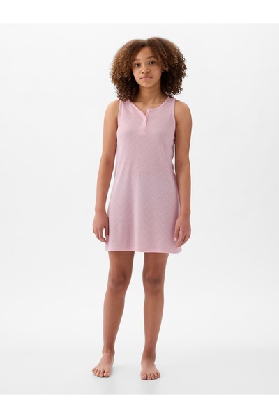 GAP Kız ÇocukGeri Dönüştürülmüş Pijama Elbise