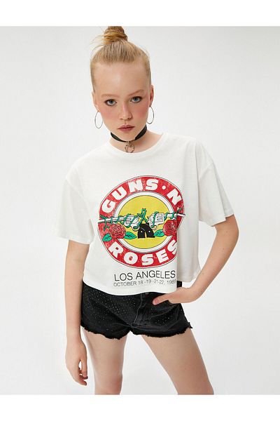 Koton Tricou Guns N Roses din bumbac cu licență