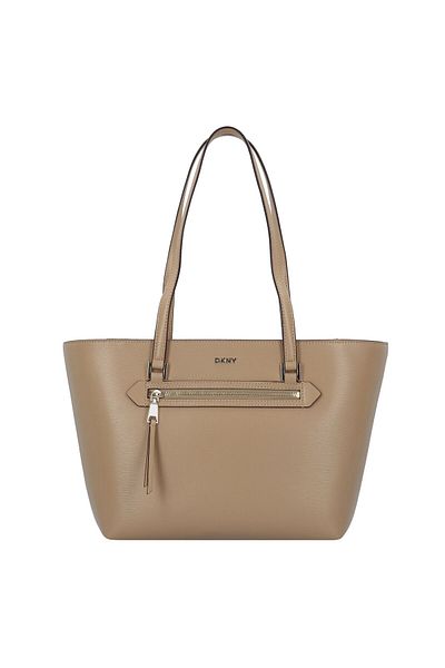 Dkny Kožená nákupná taška Bryant 31 cm