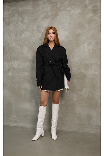 TANISA Tns-4431 Model Kaline Trench Coat