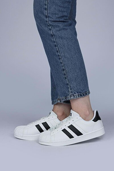 Jump 28787 KADIN SNEAKER GÜNLÜK SPOR AYAKKABI BEYAZ-SİYAH