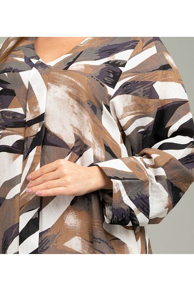 IKKXA Multicolour Printed Jalabiya