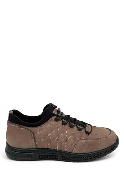 Voyager 5480 Ανδρικό δερμάτινο Nubuck Casual Toupe