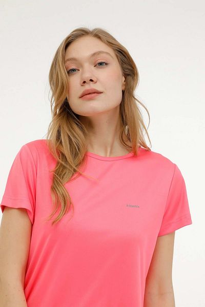 Kinetix Wb Pes C Neck 11sn230 4fx Tricou cu mânecă scurtă pentru femei fucsia