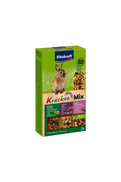 Vitakraft Kracker Mix Tavşan İkramları - 168 gr