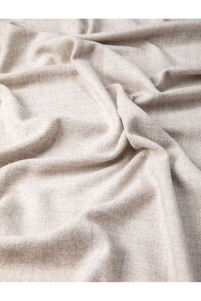 Koton Basic Shawl Tassel Detailed Textured