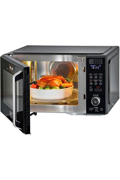 Black&Decker BLACK+DECKER 4-in-1 Digital Microwave Oven with Air Fryer, Grill & Convection, 29L