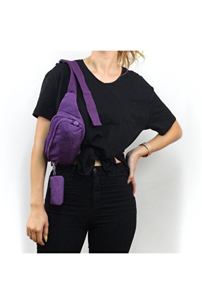Nas Bag Dark Purple Women's Waist and Body Bag