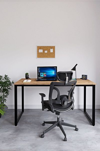Ceramical Ms1 Computer Desk , Study Writing Table , Simple Style Desk For Home Office - 60x140 Cm - Pine