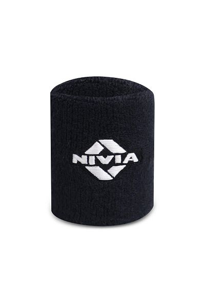 Nivia Wrist Band WB01 (S, Black)