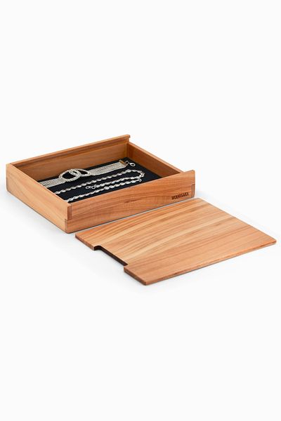 Woodsaka Horizontal Box with Sliding Lid-Large Size