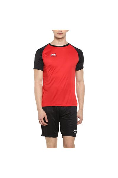 Nivia Destroyer Football Jersey Set – Short Sleeve, Letter Print, Premium Sportswear For Adults
