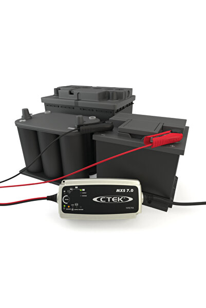 CTEK شاحن بطارية MXS 7.0 وصيانة 12 فولت، 7 أمبير، قابس المملكة المتحدة