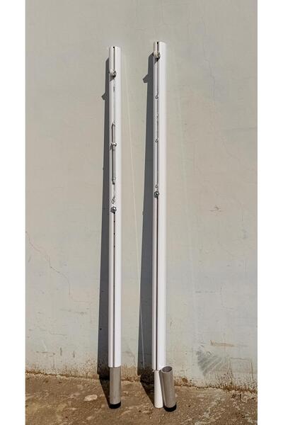 adelinspor Diomond Alüminyum Voleybol Tenis Badminton Ortak Direk Sabit Ankrajlı