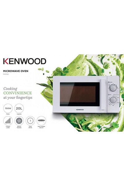 Kenwood 20L Microwave Oven with 5 Power Levels MWM20.000WH White