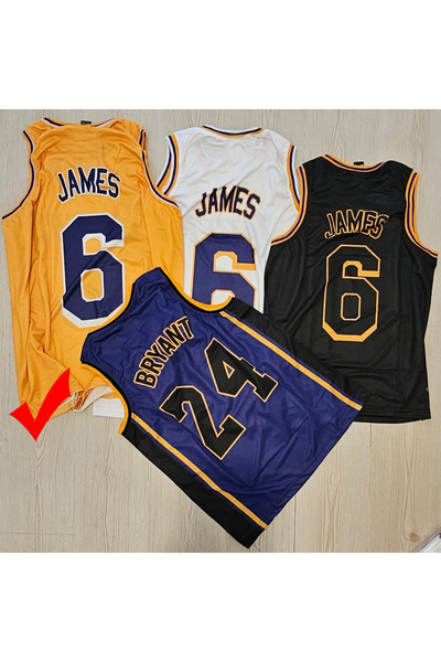 bergibo James 6 Nefes Alan Terletmeyen Basketbol Forma T-shırt Sarı