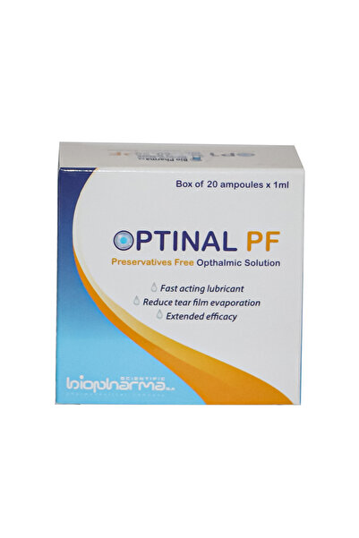 BIOPHARMA قطرات العين Optinal Pf 1 مل أمبول 20S
