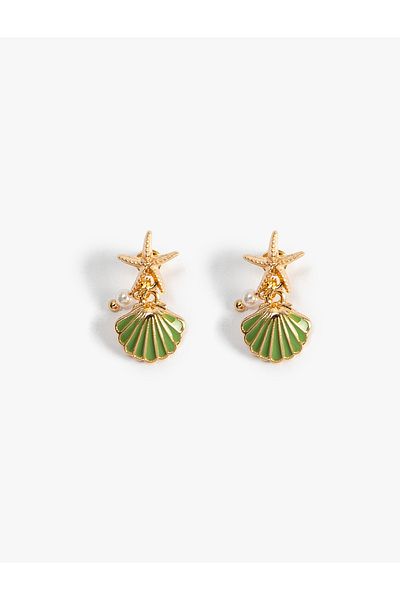 Koton Earring Sea Shell Detailed