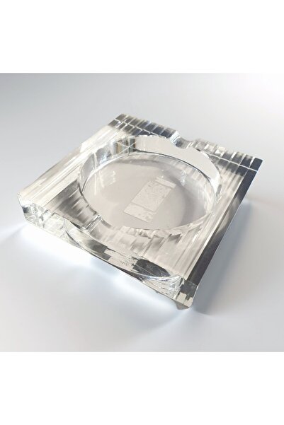 Le Atölye Cam Clear Küllük 15x15cm