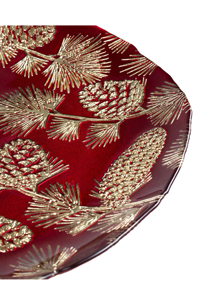 Madame Coco Red Emma Plate