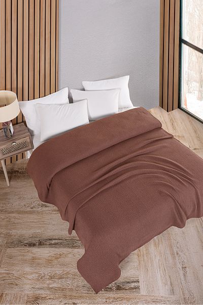 Evim Cotton Maya Tile Multi-Purpose Bedspread Double - 200X230 cm