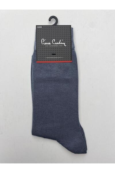Pierre Cardin PİERRE CARDİN Modal 12'li Erkek Uzun Klasik Soket Çorap Code 900-PC GRİ