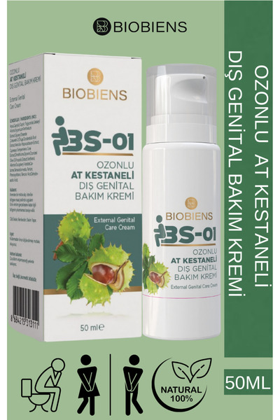 Biobiens At Kestaneli Genital Bakım Kremi BS 01 50 ML