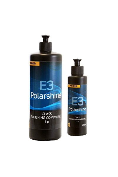 MİRKA Polarshine® E3 Cam Çizik Çıkarıcı Pasta 250 ml