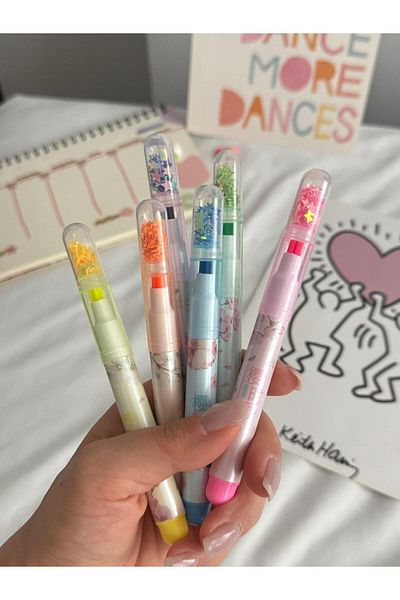 Planet Butik Star Tip Felted Pen Set of 6